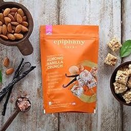 Epiphany Snacks Almond Crunch Bar, Dry Fruits Chikki Bar, Almond Protein Snacks, Healthy and Tasty Dry Fruits Snacks for Gym, School, Office, Pre-workout Snacks (No Added Sugar) 85g-31