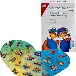 3M Opticlude Orthoptic Eye Patch 5.7cm*8cm 1539 Box of 20-picture-24