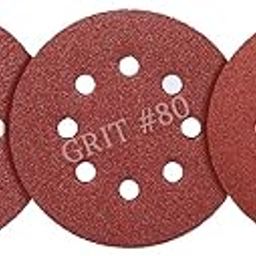 AASONS Sand Paper (5") 125mm Hook and Loop Sanding Discs Sandpaper Disc 8 Holes (10 Wheels Each Of 60/80/120 Grit)-14