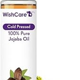 WishCare Pure Cold Pressed Natural Unrefined Jojoba Oil - Moisturizer For Skin, Hair and Nails, 100 ml-1