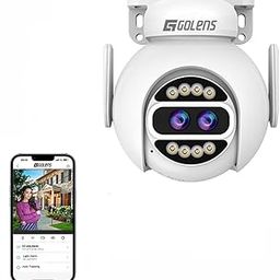 Golens Full HD Wireless CCTV Camera for Home Outdoor & Indoor with Night Vision | Motion Detection & Voice Intercom | 360° Pan & Tilt | WiFi Camera with Mobile App Access | Micro SD Slot | WC21K-image-54