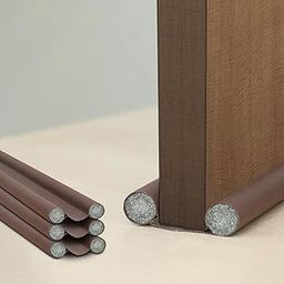KRUDA Door Guard (42 Inches, Pack of 3) Gap Filler for Door Bottom Seal Strip - Sound-Proof, Reduce Noise, Energy Saving Door Stopper for Reduce Door Dust, Insects Protector (Standard)-28