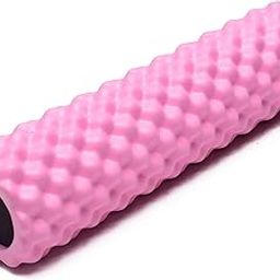 IRIS Fitness Trigger Point Foam Roller for Muscles Massage Therapy & Deep Tissue Trigger - High Density Roller Foam Durable for Fitness, Yoga, Physical Therapy (Pink) (Pink)-37