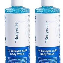 Be Bodywise 1% Salicylic Acid Body Wash 500ml | Helps to Prevent Body Acne & Cleanse Skin | Paraben and SLS free | Pack of 2-29