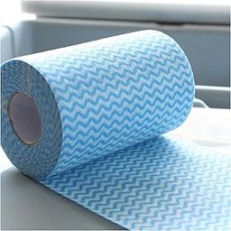 SWASTHA HYGIENE Kitchen Washable Towels || 100% Natural and Ecofriendly Alternative to Tissue Papers (80 Pulls, Blue)-image-14