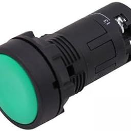 UJEAVETTE 5xMomentary Push Button Switch 22mm Mount for Industrial Equipment Spare Parts-image-49