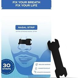 Black Nasal Strips | Non-Magnetic | Enhances Sleep & Athletic Performance | Optimizes Oxygen Intake | Skin-Friendly & Flexible Fit | Sweat-Resistant | CDSCO Approved | 30 Strips-image-92
