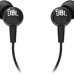 JBL C100SI Wired In Ear Headphones with Mic, JBL Pure Bass Sound, One Button Multi-function Remote, Premium Metallic Finish, Angled Buds for Comfort fit (Black)-18