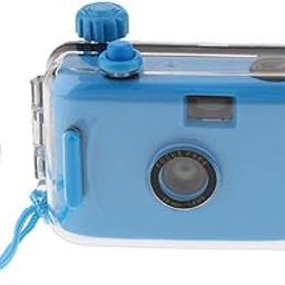 Underwater Waterproof Lomo Camera Mini Cute 35Mm Film with Housing Case Blue Cameras & Photo | Film Photography | Film Cameras-16