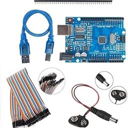 SP Electron Combo of Uno SMD R3 Development Board with Cable & Male to Female Jumper Wire with Male Battery Conneector (1 Pcs Uno Board, 10 Pcs MtoF Jumper Wire & 1 Pcs Connector)-20