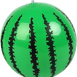 LOOM TREE Inflatable Beach Ball Birthday Pool Party Favors Lightweight Garden for Kids Green and Black | Exercise Balls | Fitness Equipment & Gear | Fitness Running & Yoga-image-52