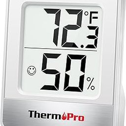 ThermoPro TP49 Digital Hygrometer Indoor Thermometer Humidity Meter Room Thermometer with Temperature and Humidity Monitor Mini Hygrometer Thermometer-20