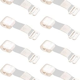 ™ 4 Pairs Clear Invisible Bra Straps Replacement Sturdy Lightweight Adjustable 1.8cm Width | Bras & Bra Sets | Intimates & Sleep | Womens Clothing-image-4