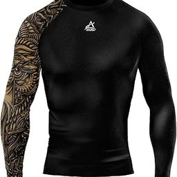 Full Sleeve Skins Performance Fit Compression for MMA, BJJ Rash Guard,Gym, Running, Cycling-picture-25
