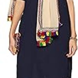 Women's Chiffon Solid Dupatta/Chunni with Embroidered Border Lace (Chiffon) - CHFN-Beige-11