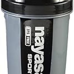 Nayasa Plastic Shaker, (Gray), 700 Milliliter-image-5