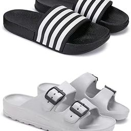 WINGSCRAFT-Lightweight Classic Clogs | Sandals |Slider Adjustable Back Strap for Men-Combo(2)-3024-3113-24