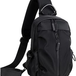 Sling Bags for Men Oxford Cloth - Lightweight, USB Charging Port, Crossbody Bag for Men Multi-Compartment & Adjustable Strap for Daily Travel & Outdoor Activities-image-49