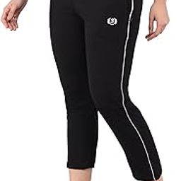 ekools Plain Pyjamas for Women | Casual Pants | Basics Pajamas for Sleepwear, Regular wear & Morning/Evening walk wear| Two Side Pockets with One Zip Pocket for Phone | 100% Cotton (Pack of 1)-picture-2