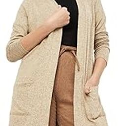 Women's Polycotton Casual Open Front Shrug Sweater-23