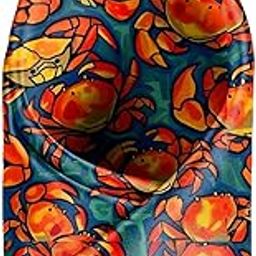 Printed Crab Pocket Square for Men-image-11