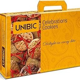 Unibic Celebrations Cookies Gift Pack 700 Grams, Choco Chip, Choco Nut, Scotch Finger, Pista Badam, Honey Oatmeal, Milk Coffee, Nice and Double Chocolate Chip Cookies-image-21