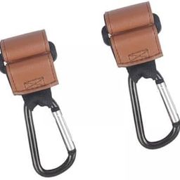 ATORSE 2X2X Baby Strollers Hooks Pushchair Hook Clip for Strollers Hanging Bags Purse Light Brown|Baby|Strollers & Accessories|Stroller Accessories|Hooks-image-20