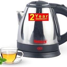 EMBASSY Electric Kettle Stainless Steel 1.2 L | 1000W | Superfast Boiling | Auto Shut-Off | Boil Dry Protection | 360° Rotating Base | 2 YEAR WARRANTY-picture-10