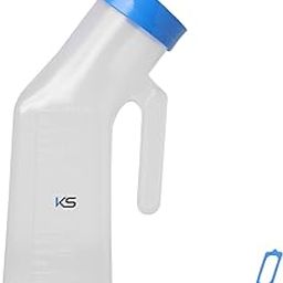 Kashi Surgicals Unisex Polypropylene Autoclavable Urinal (1000 ML) (Pack of 1)-5