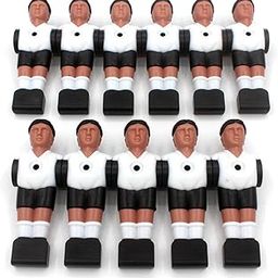 bnf® 11x Tabletop Foosball Men Football Player for Enthusiasts Toys Football Game Black Hair and White | Indoor Games | Foosball-image-72