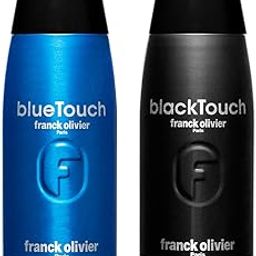 Franck Olivier Blue Touch 250ml + Black Touch 250ml Deo Combo Set For Men-image-29