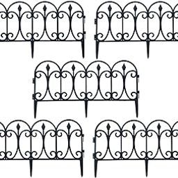 CALANDIS™ Artificial Garden Fence Ground Insert Flower Bed Lawn Plant Edging Interlock | Edging & Borders | Landscaping & Garden Materials | Gardening Supplies | Yard, Garden & Outdoor Living-image-7