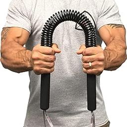 WIB Alloy Steel 20Kg Power Twister Bar - Upper Body Exercise For Chest, Shoulder, Forearm, Bicep And Arm Strengthening Workout Equipment For Home Travel Or Outdoors-image-9