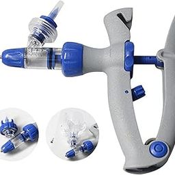 ELBME Cattle Syringe Adjustable and Continuous Syringe Injection Animal Injector for Poultry Livestock Pig Goat-image-2