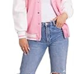 Winter Wear Printed Varsity Jacket for Women-picture-37