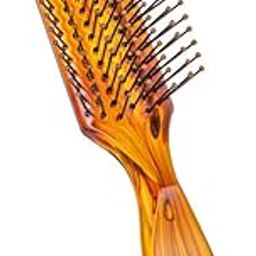 Ankita Mini Flat Hair Brush with Nylon Bristle|Brush with Strong and Flexible Nylon Bristles|For Grooming, Straightening, Smoothing, Detangling Hair, Ideal for Men & Women|(A21-S)-image-42