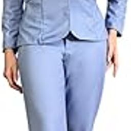 Women's Casual Office Business Three-Piece Printed Suit, Single-Breastered Blazer Camisole and Pant Set.-picture-7