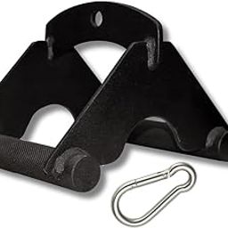 KMWS V Grip Cable Machine Attachment | LAT Pull Row | Landmine Bar Attachment | Core Strength-24