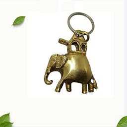 Brass Elephant Key Ring Stylish Hook Key chain Holder for Bike Car Keychain & Gift, Home Decor.-image-14