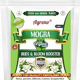 Agreno® Mogra Buds and Bloom Booster, Essential Organic Powerful Fertilizer Granule for Overall Fast Growth and Heavy Flowering of Mogra Plants. (1 kg)-image-97