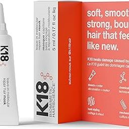 K18 Leave-In Repair Hair Mask, 0.17 Fl Oz - 5 ml-image-19