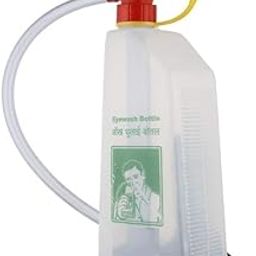 SAFETACT Safety Emergency Eyewash Bottle Kit for Personal Portable, Wall Mountable Eye Wash Bottle (White, Bottle Refill 500 ML) (Pack of 1)-16