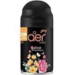 Godrej Aer Matic Refill Violet Valley Bloom, Alive, Fresh Lush Green (225 ml)-image-61