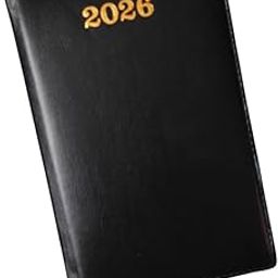 Bhaidhav Leather 2026 Executive Diary with Sunday Half page Regular Diary, Ruled 344 Pages (Multicolor,Cover Design may be Different) (BLACK)-image-84