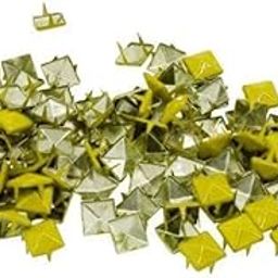 TRENDYNEST® 2x1 Set Pyramid Rivets Punk Square Leather Craft Accessories DIY Yellow | Crafts | Leathercrafts | Leathercraft Accessories | Other Leathercraft Accessories-image-24
