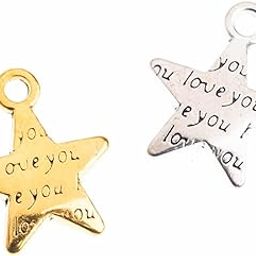 Star Alloy Charm | Size-12mm-image-26