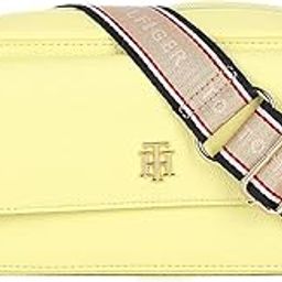 Yellow Pvc Women's Solid Sling Bag (OS)-image-8