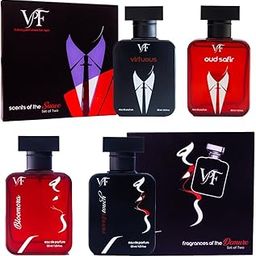VPF Luxury Perfume for Man and Woman 4x50ml EDP | Oud, Fresh, Floral, Fruity Premium Fragrance Scents for Men and Women Gift Set for Birthday, Anniversary, Rakshabandhan | Long Lasting | Perfume Combo-image-17