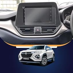 Screen Guard For MARUTI SUZUKI FRONX 7 Inch Infotainment System for DELTA, DELTA+, ZETA Display Screen Protector | Car GPS Navigation Accessories [Not Tempered Glass] (7 Inch)-picture-1