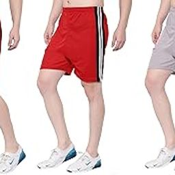 DIA A DIA Men Non-Cotton Sports Gym Shorts (Free Size- 28 to 34 Inch)-picture-54